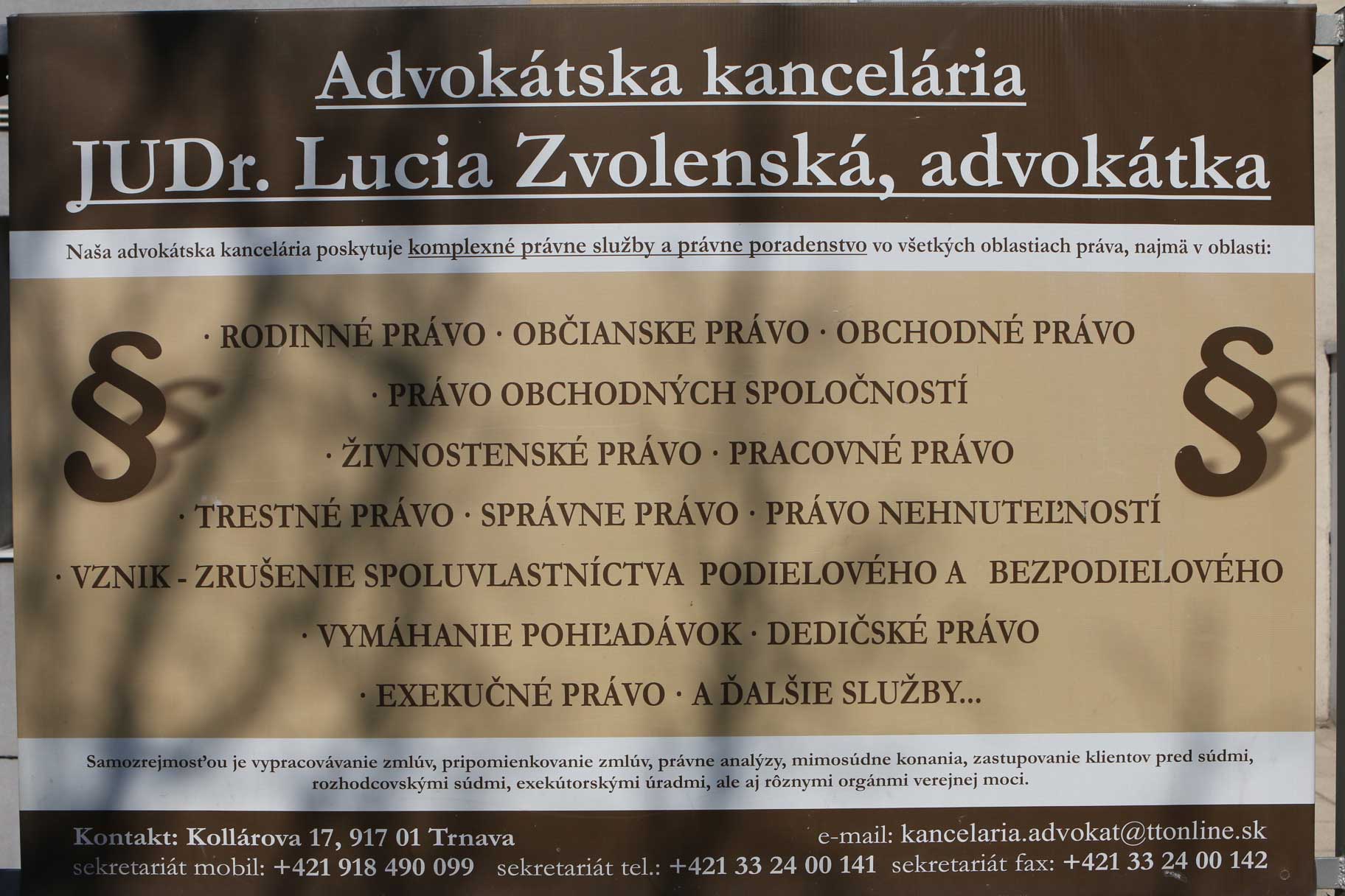 administratívne priestori